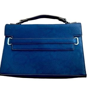 C Brand Blue Satchel Bag- NWT!